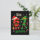 Carte Postale Joli Noël Six Sept Mème (Debout devant)