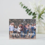 Carte Postale Joli Nouvel An photo de vacances (Debout devant)