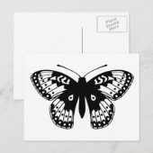Carte Postale Joli Papillon Fritillaire (Devant / Derrière)