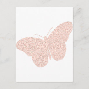 Carte Postale Joli papillon moderne