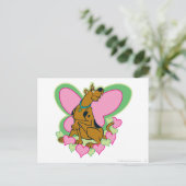 Carte Postale Joli Papillon Scooby-Doo (Debout devant)