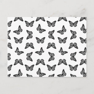 Carte Postale Joli papillons Vintages