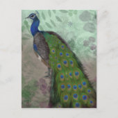 Carte Postale Joli Peacock (Devant)