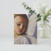 Carte Postale Joli petit ange enfant (Debout devant)