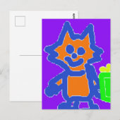 Carte Postale Joli petit chat (Devant / Derrière)