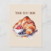 Carte Postale Joli petit déjeuner, ajouter du texte (Devant)