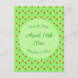 Carte Postale Joli Printemps Mariage Pomme fleur et Pommes