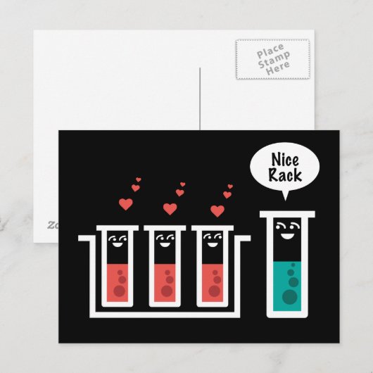 Carte Postale Joli rack (Devant / Derrière)