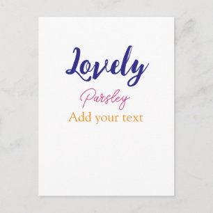 Carte Postale joli rose violet orange nom date lgbtq gay juin