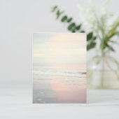 Carte Postale Joli Sunrise Beach Scene (Debout devant)