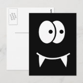 Carte Postale Joli visage de vampire (Devant / Derrière)