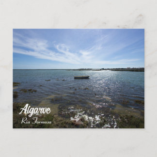 Carte Postale Jolie Algarve Ria Formosa Paysage marin au Portuga