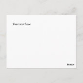 Carte Postale Jolie araignée d'Halloween (Dos)