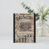 Carte Postale Jolie beauté de poison (Debout devant)