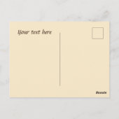 Carte Postale Jolie boutique de café merci ou fournisseurs  (Dos)