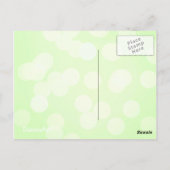 Carte Postale Jolie chibi irlandais leprechaun fille avec pot d' (Dos)