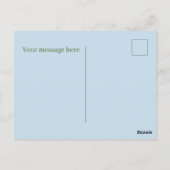 Carte Postale Jolie confiture de bleuet ajouter du texte (Dos)