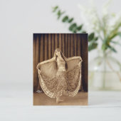 Carte Postale Jolie danseuse Vintage du ventre (Debout devant)