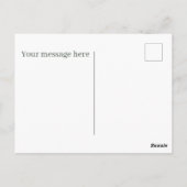 Carte Postale Jolie fée de Pâques ajouter du texte (Dos)