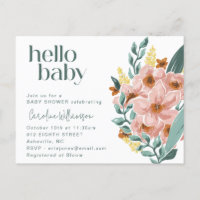 Jolie Fleur de Sauge Rose Menthe Bonjour Baby Show