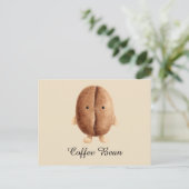 Carte Postale Jolie Grain de Café (Debout devant)