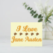 Carte Postale Jolie Jane Austen Lover (Debout devant)