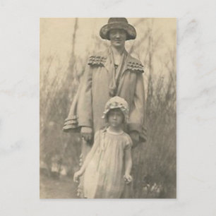 Carte Postale Jolie mère et fille