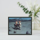 Carte Postale Jolie Mère Nuit par Frederic Remington (Debout devant)