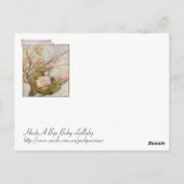 Carte Postale Jolie petite fille (Dos)