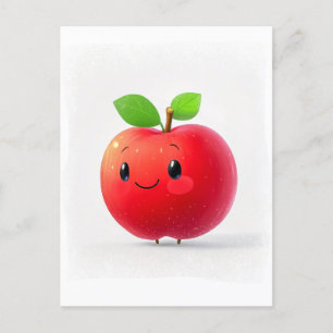 Carte Postale Jolie petite pomme