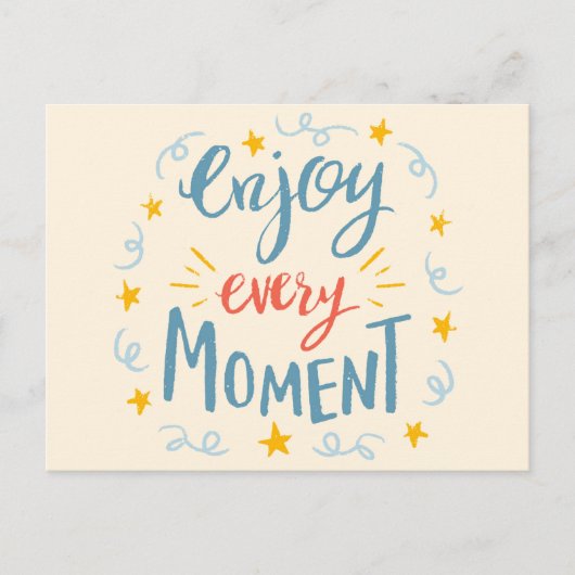 Carte Postale jolie photo moderne de voyage d'été (Devant)