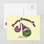 Carte Postale Jolie princesse Pea (Devant / Derrière)