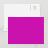 Carte Postale Jolie Rouge Violet (Devant / Derrière)