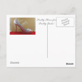 Carte Postale Jolies chaussures pour les jolies filles ! (Dos)