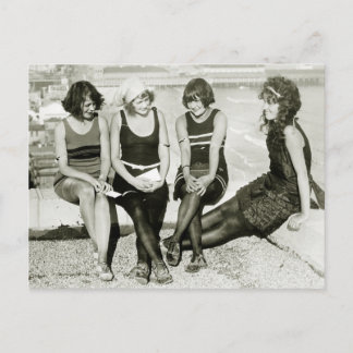 Carte Postale Jolies filles, années 20