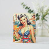 Carte Postale Jolies filles orientales Vintages (Debout devant)