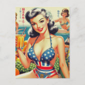 Carte Postale Jolies filles orientales Vintages (Devant)