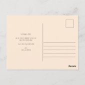 Carte Postale Jolies fleurs de cerisiers Sakura Arbre Nous avons (Dos)