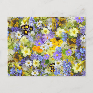 Carte Postale Jolies fleurs de printemps