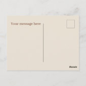 Carte Postale Jolies frites hamburger ajouter du texte (Dos)