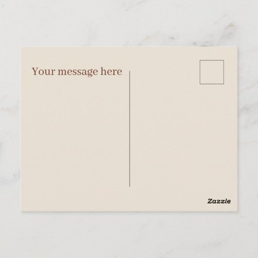 Carte Postale Jolies frites hamburger ajouter du texte (Dos)