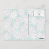Carte Postale Jolies marguerites (Dos)
