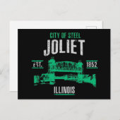 Carte Postale Joliet (Devant / Derrière)