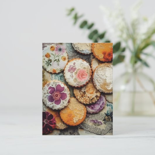 Carte Postale Jolis biscuits au sucre (Debout devant)