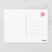 Carte Postale Jolis cœurs arc-en-ciel Sunshine Joyeux Anniversai (Dos)