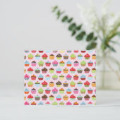 Carte Postale Jolis Cupcakes (Debout devant)