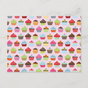 Carte Postale Jolis Cupcakes