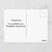 Carte Postale jolis manchots bande de noël (Dos)