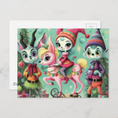 Carte Postale Jolis ratés de Noël (Devant / Derrière)