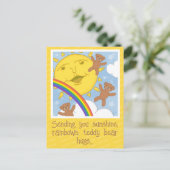 Carte Postale Jolis Soleils Arc-en-ciel Prompt Rétablissement Gu (Debout devant)